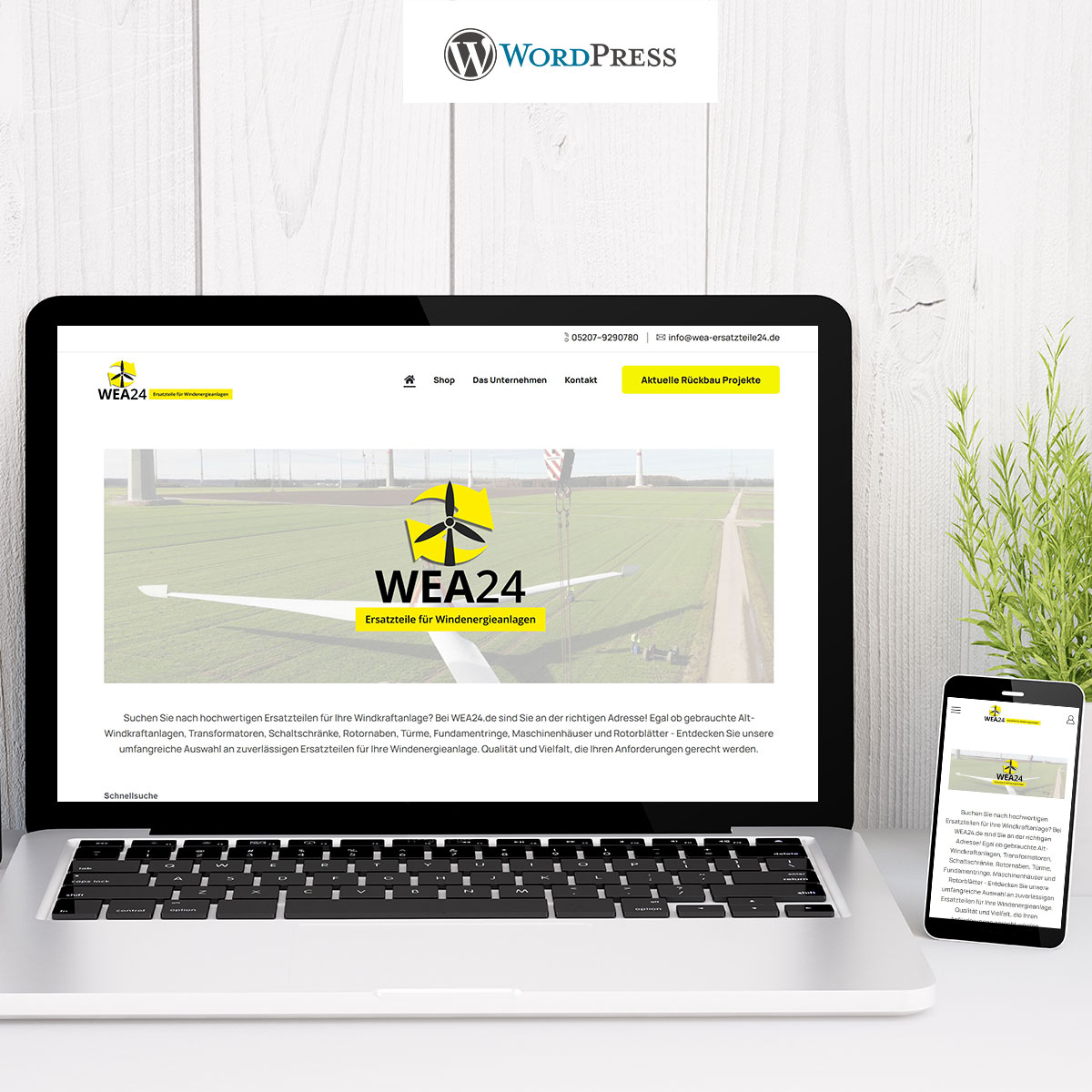 WEA24 - Ersatzteile für Windenergieanlagen